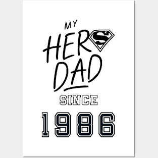 My Hero Dad 1986 Posters and Art